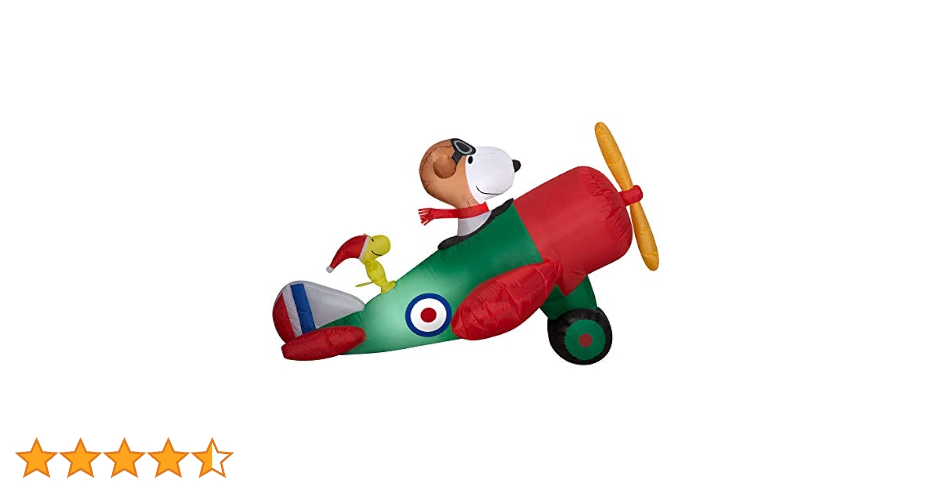 空飛ぶスヌーピー 飛行機 プロペラ 回転 音楽 メロディー SNOOPY AVIVA フライングエース スヌーピー 1970s DIECAST METAL TOY